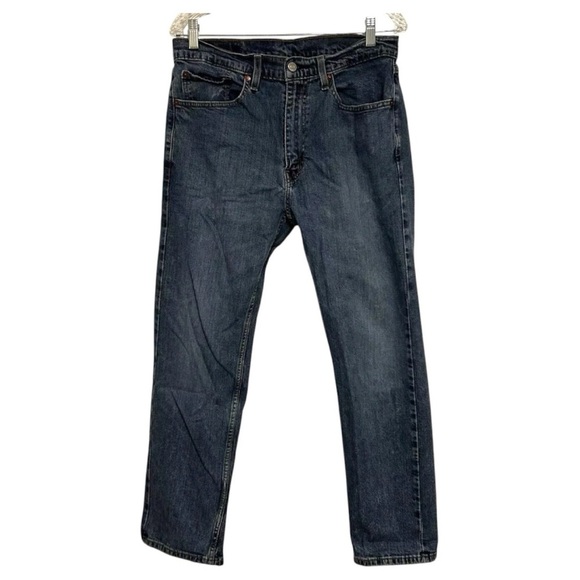 Levi’s Men’s 505 Regular Fit Straight Leg Jeans Size 34”x30” (2020) - Picture 1 of 12